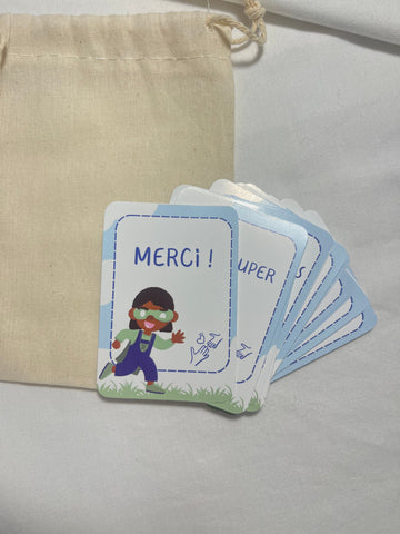 Enfant jouant à Super Co-quotidien, un jeu adapté pour les enfants avec des troubles DYS et TSA, afin de renforcer leur autonomie.