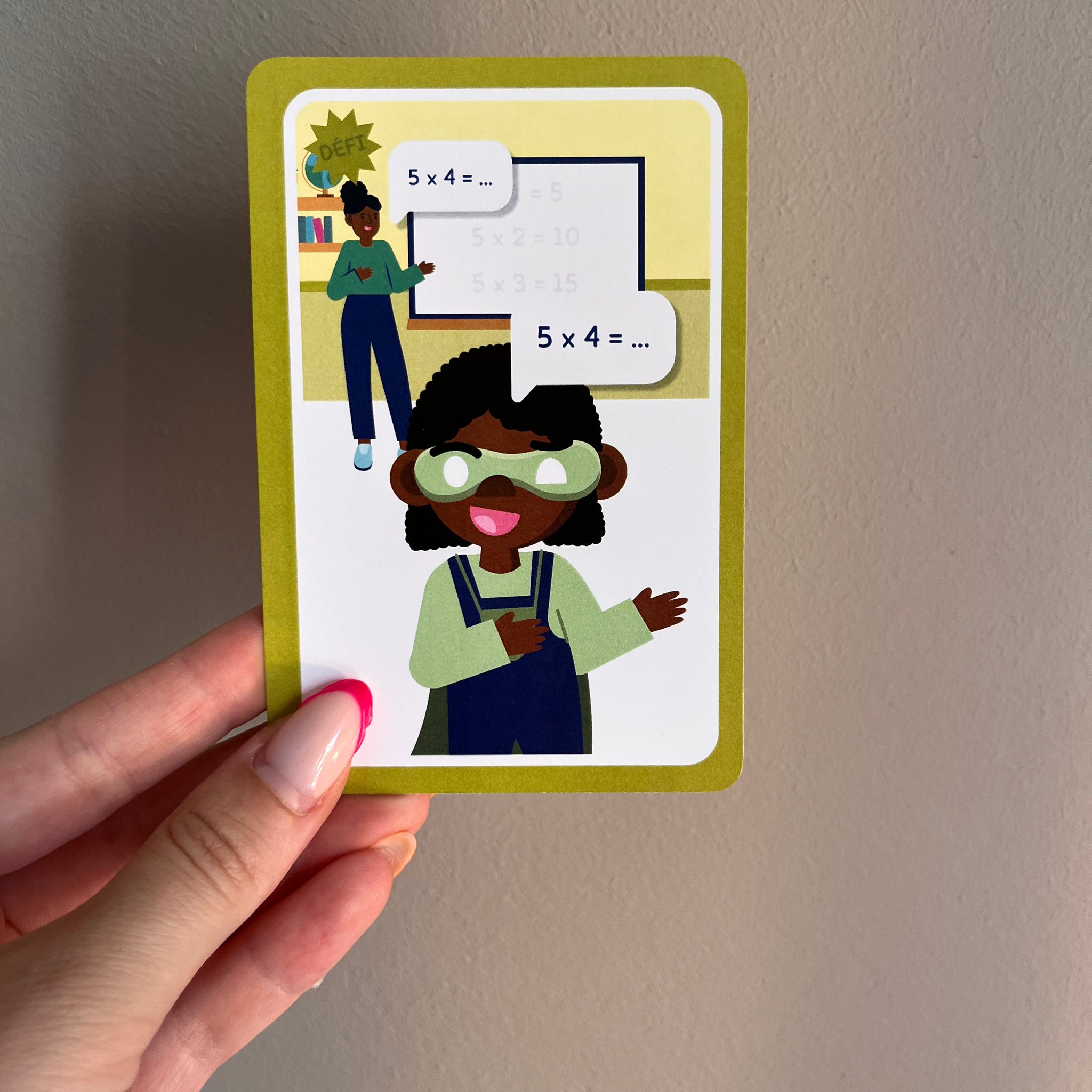 Exemple de routine visuelle pour enfant avec pictogrammes et magnets