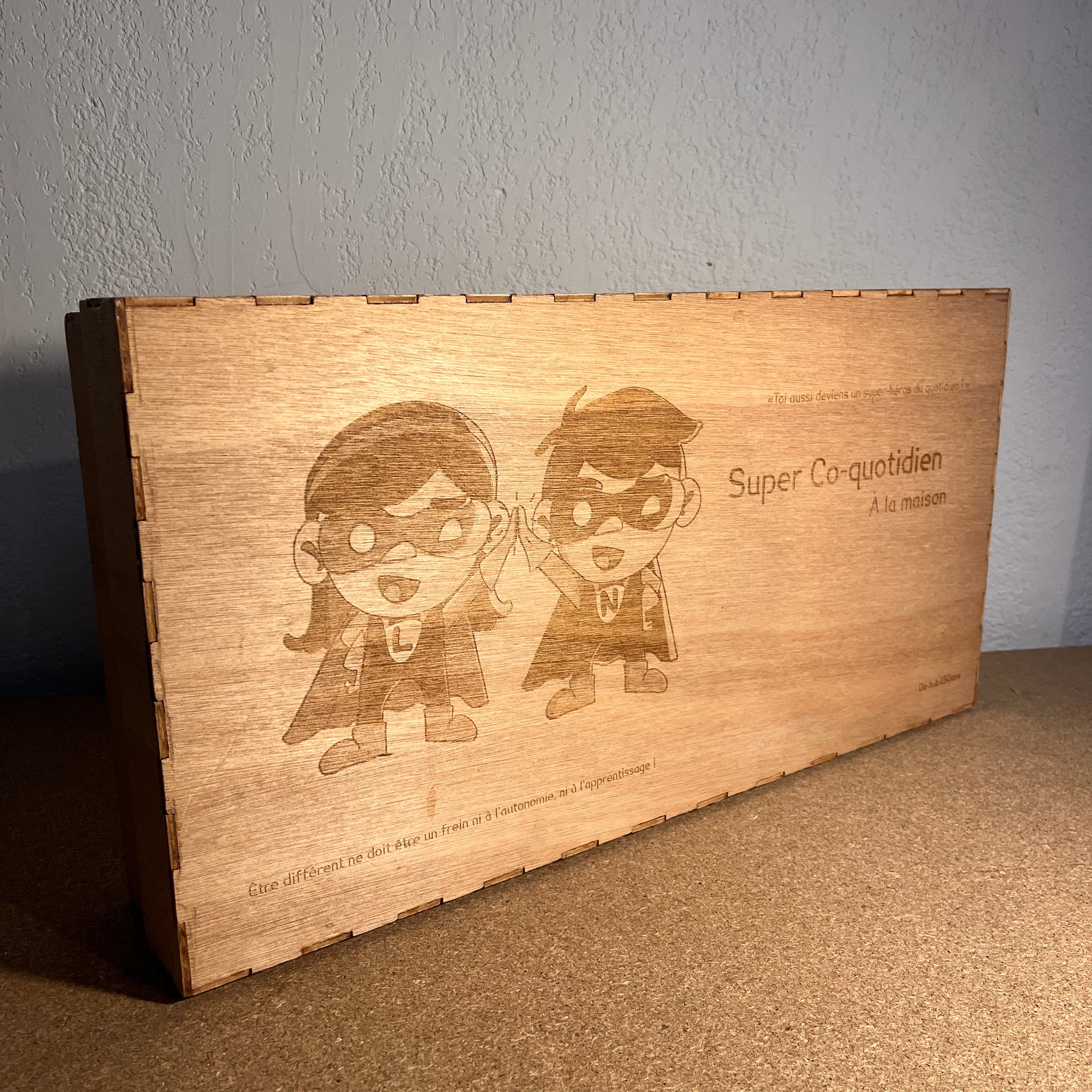 Super Co-quotidien – Prototype en bois (édition ultra-limitée)