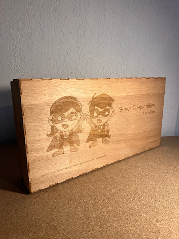 Super Co-quotidien – Prototype en bois (édition ultra-limitée)